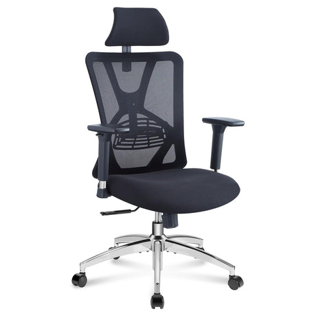 Ergonomic Office Chair - High Back Desk Chair with Adjustable Lumbar Support