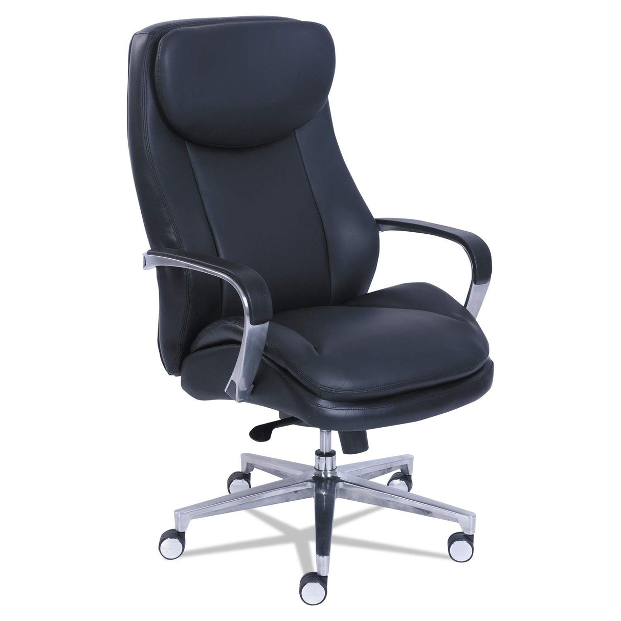 High-Back Executive Office Chair - 300 lb Capacity, Ergonomic Design
