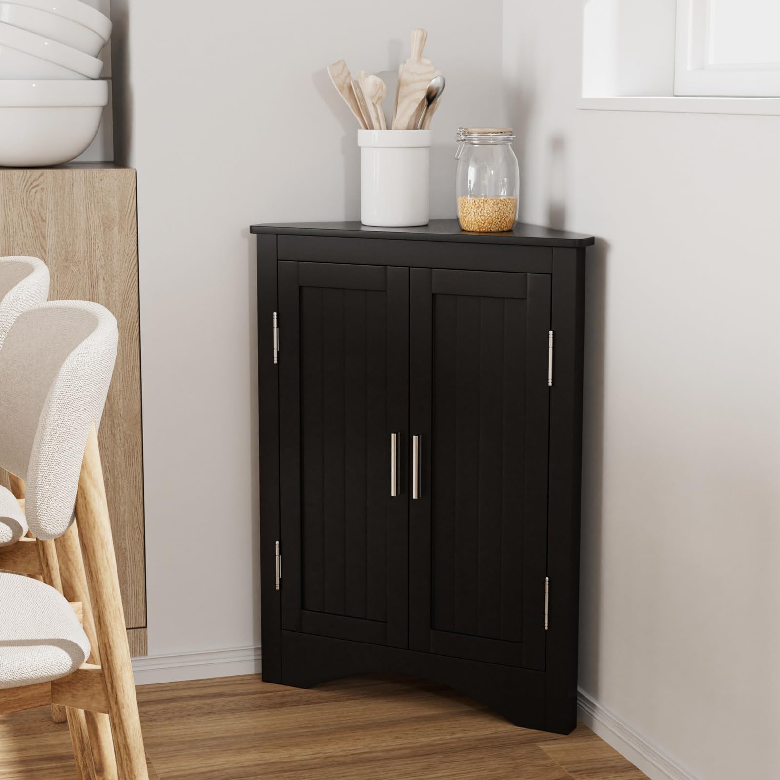 Bathroom Corner Cabinet, Home Floor Storage Cabinet