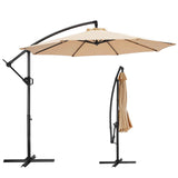 10ft Offset Patio Umbrella - Offset Hanging Cantilever Patio Outdoor Market Umbrella