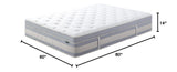 14 Inch Cooling Comfort Support Hybrid Mattress [New Version], Queen, Fiberglass free,