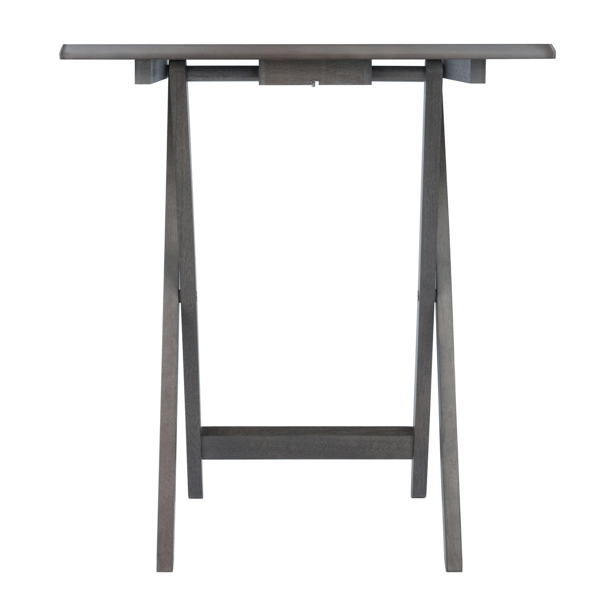 Dorian 5-Pc Folding Snack Table Set – Black