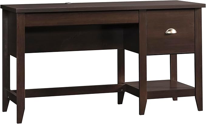 Summit Station Desk, Laurel Oak Finish