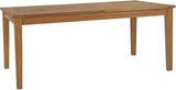 EEI-2714-NAT Marina Premium Grade A Teak Wood Outdoor Patio Extendable