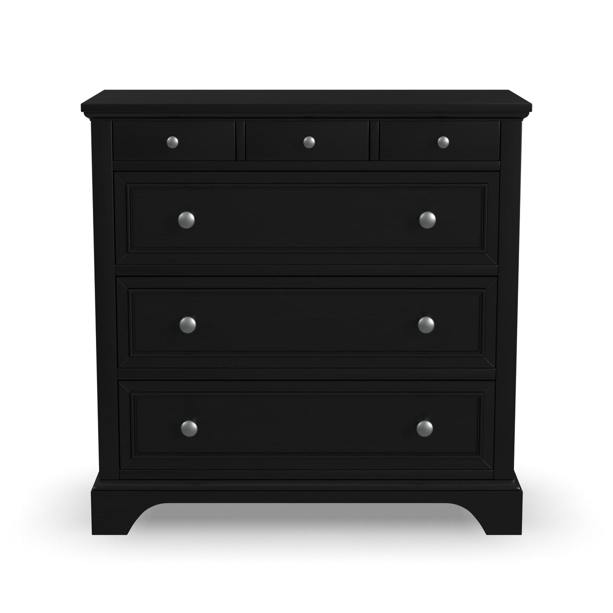 Black Four Drawer Chest by Home Styles