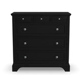 Black Four Drawer Chest by Home Styles