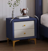 Bedside Cabinet, Bedroom, Bedside Storage Cabinet, Leather Upholstered Bedside