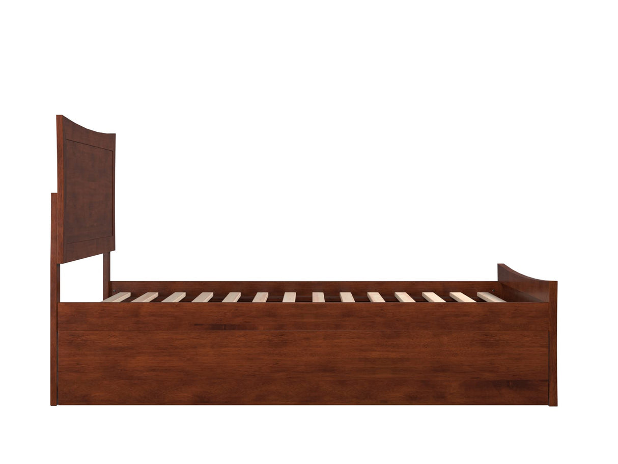 Atlantic Furniture AR9036054 Metro Platform, Full, Walnut