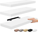 Floating Shelves, Wall Shelves for Bedroom, Kitchen, Living Room, Bathroom Shelves