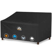 Patio Loveseat Cover 60 Inch - 600D Outdoor Couch Cover Furniture Sofa Cover
