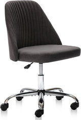 MCQ Office Desk Chair, Modern Cute Rolling Vanity Swivel Task Chairs with Wheels