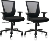 Ergonomic Rolling Mesh Desk Chair, Executive Mesh Chair,Big and Tall Office Heavy