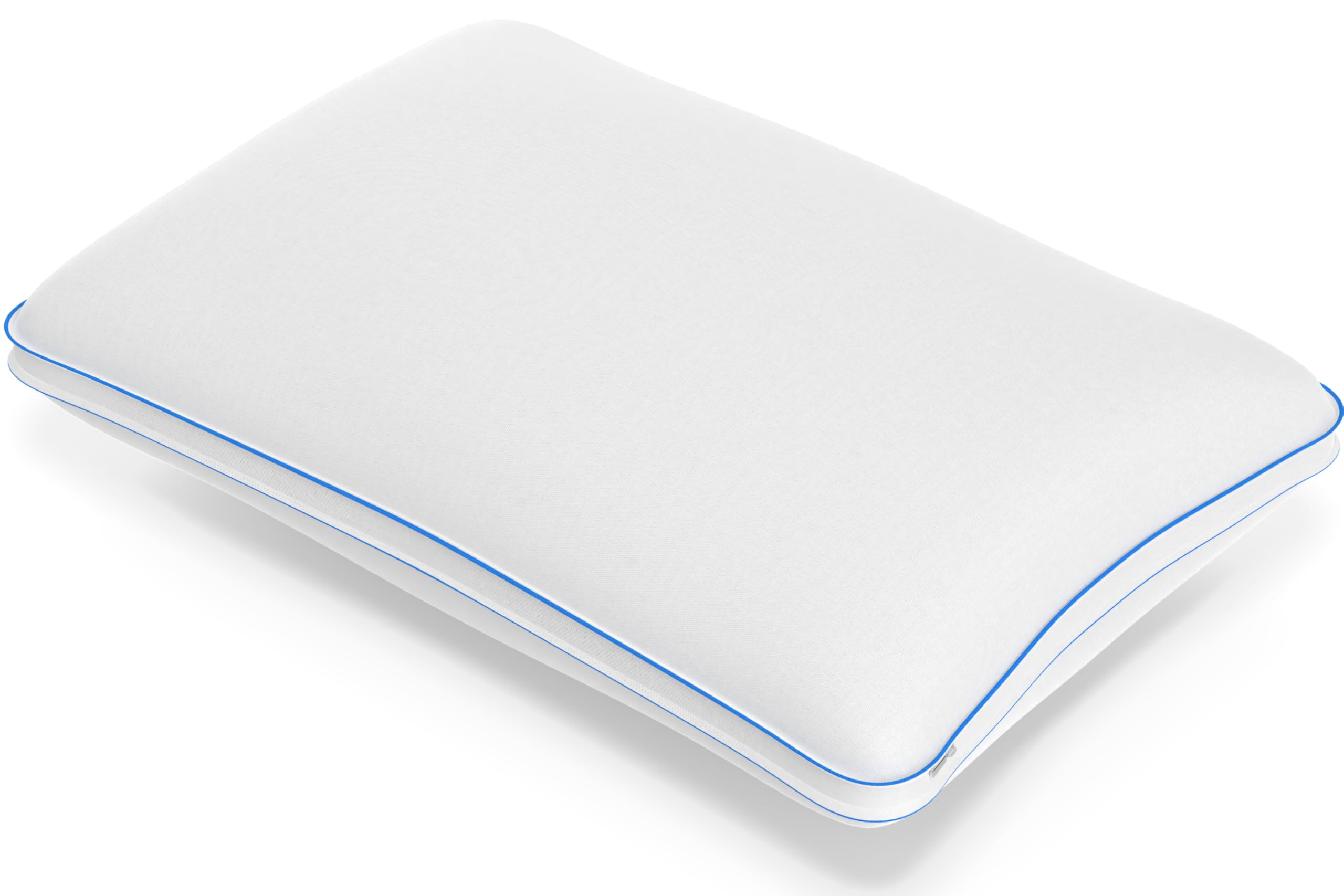 Firm Pillow Hybrid Memory Foam Pillow with Microfiber Standard Size Neck Pillow