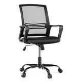 Home Office Chair, Mesh Mid High Back Ergonomic Computer Executive Task Desk with Lumbar Support