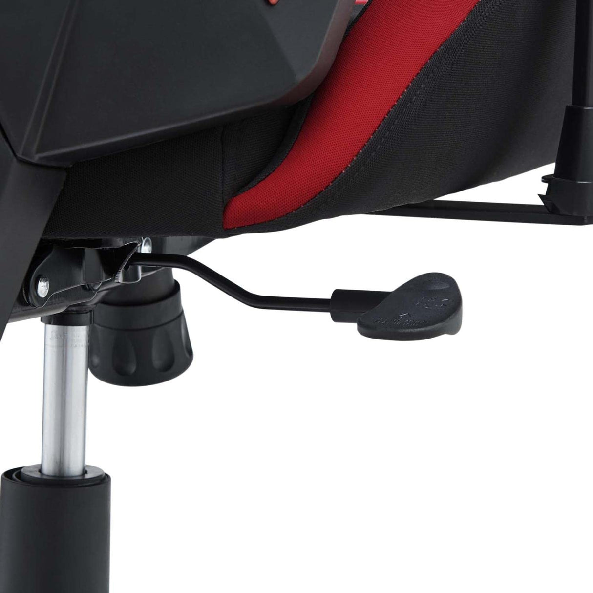 Ergonomic Mesh Gaming Chair with Lumbar Support - Black & Red