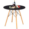 Round Kitchen Dining Table 32'' Modern Leisure Dining Room Table