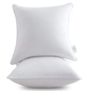 18 x 18 Pillow Inserts (Set of 2) - Throw Pillow Inserts with 100% Cotton Cover