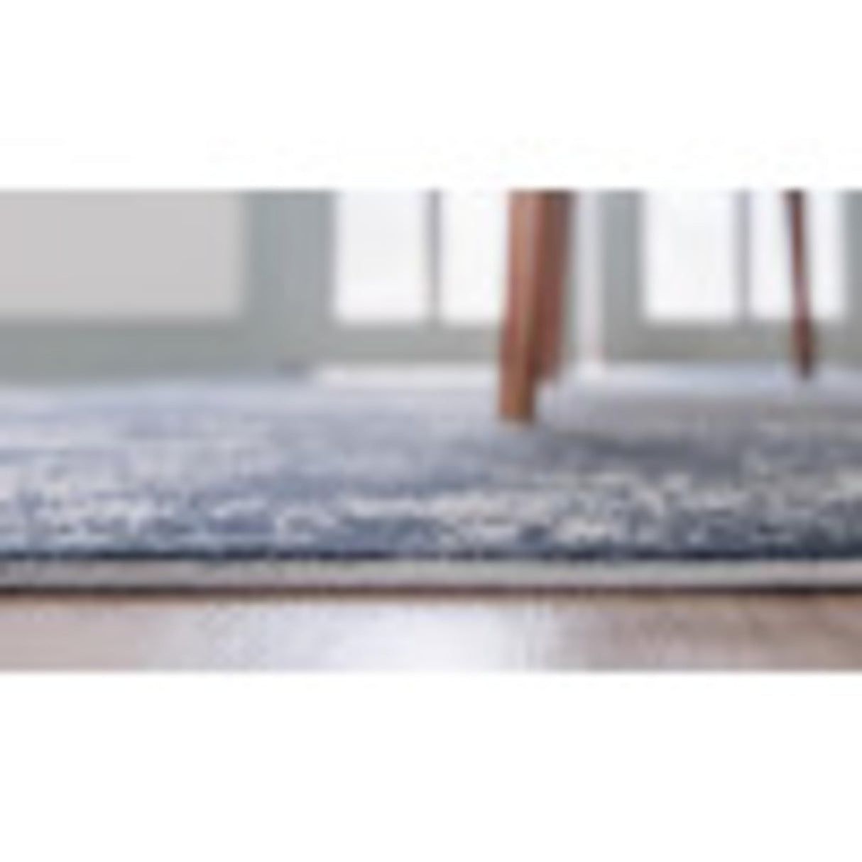 Portland Collection Area Rug - Woodburn (10' x 13' 1" Rectangle, Blue/ Ivory)