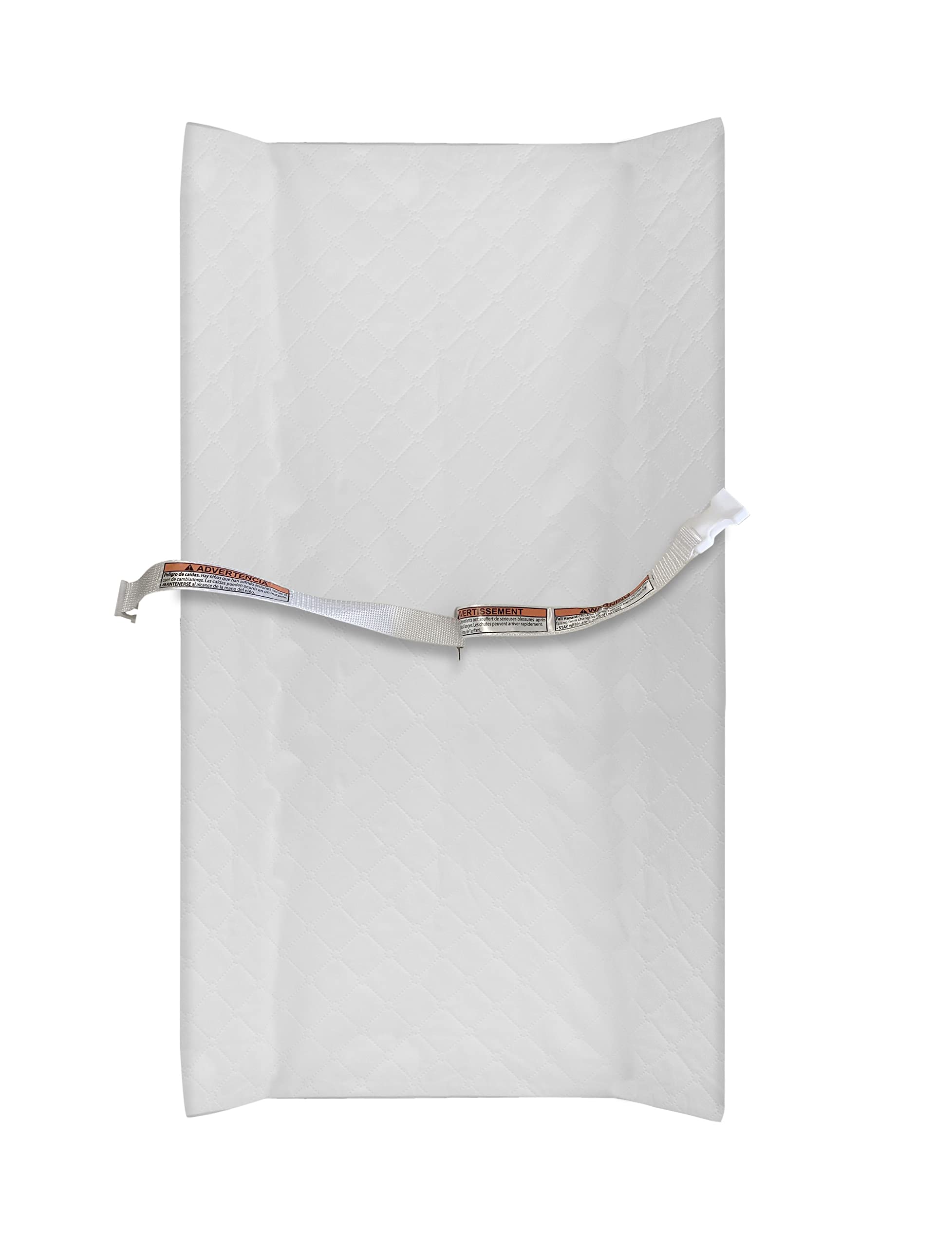Abby Convertible Crib 'N' Changer + Changing Pad and Cover [Bundle], Bianca