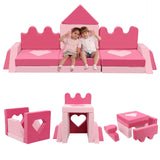 Modular Kids Play Couch - Kids Couch for Playroom Bedroom Living Rooms 800+DIY