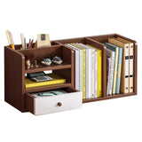 Multi-Layer Storage Shelf Small Bookshelf On Table Multi-Function Storage Rack