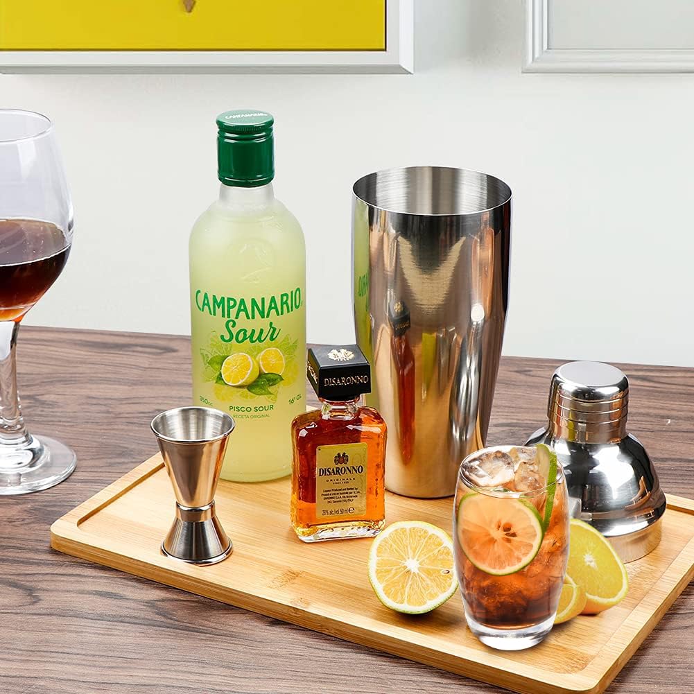 Bartender Kit, Cocktail Shaker Set for Mixed Drink Home Bar