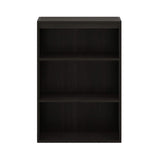 Pasir 3-Tier Open Shelf Bookcase, Dark Espresso