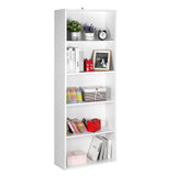 E-Commerce 68.9"(H) X 24.4"(W) X 9.45"(D) 5 Tier Bookshelf, Open Tall Bookcase