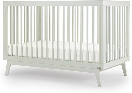 Soho 3-in-1 Convertible Crib – Made in Italy, GREENGUARD Gold, Adjustable Mattress