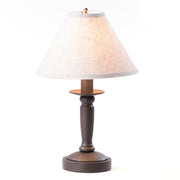 Country Tinware Butcher's Lamp in Americana Black with Shade