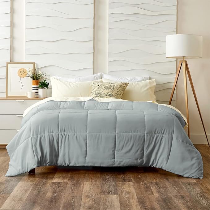 Luxury Down Alternative Comforter - Rayon Derived from Bamboo - Bedroom Essentials