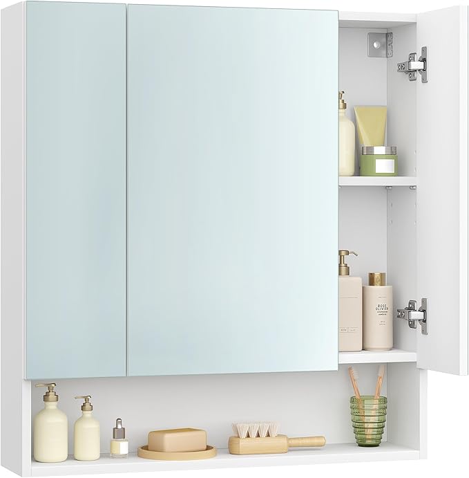 Medicine Cabinet Mirror, Bathroom Mirror with Storage, Bathroom Mirror Cabinet