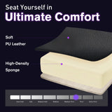 Ergonomic Gaming Chair with Footrest - Reclining Big and Tall Office Chair