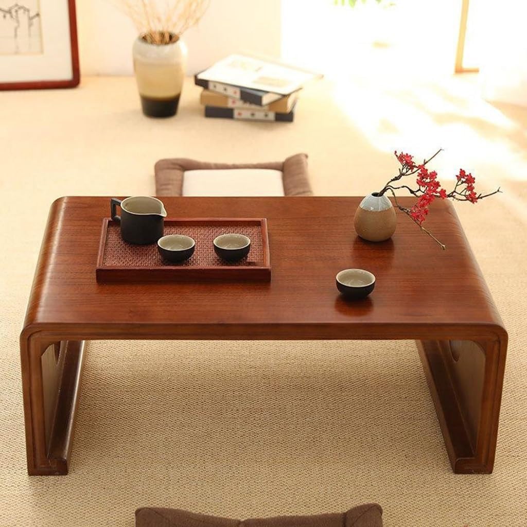 Japanese-Style Coffee Tables, Tatami Tea Table, Modern Wood Wood Tatami