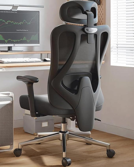 P3 Ergonnomic Office Chair with 2D Adjustable Lumbar Support, Office Chair