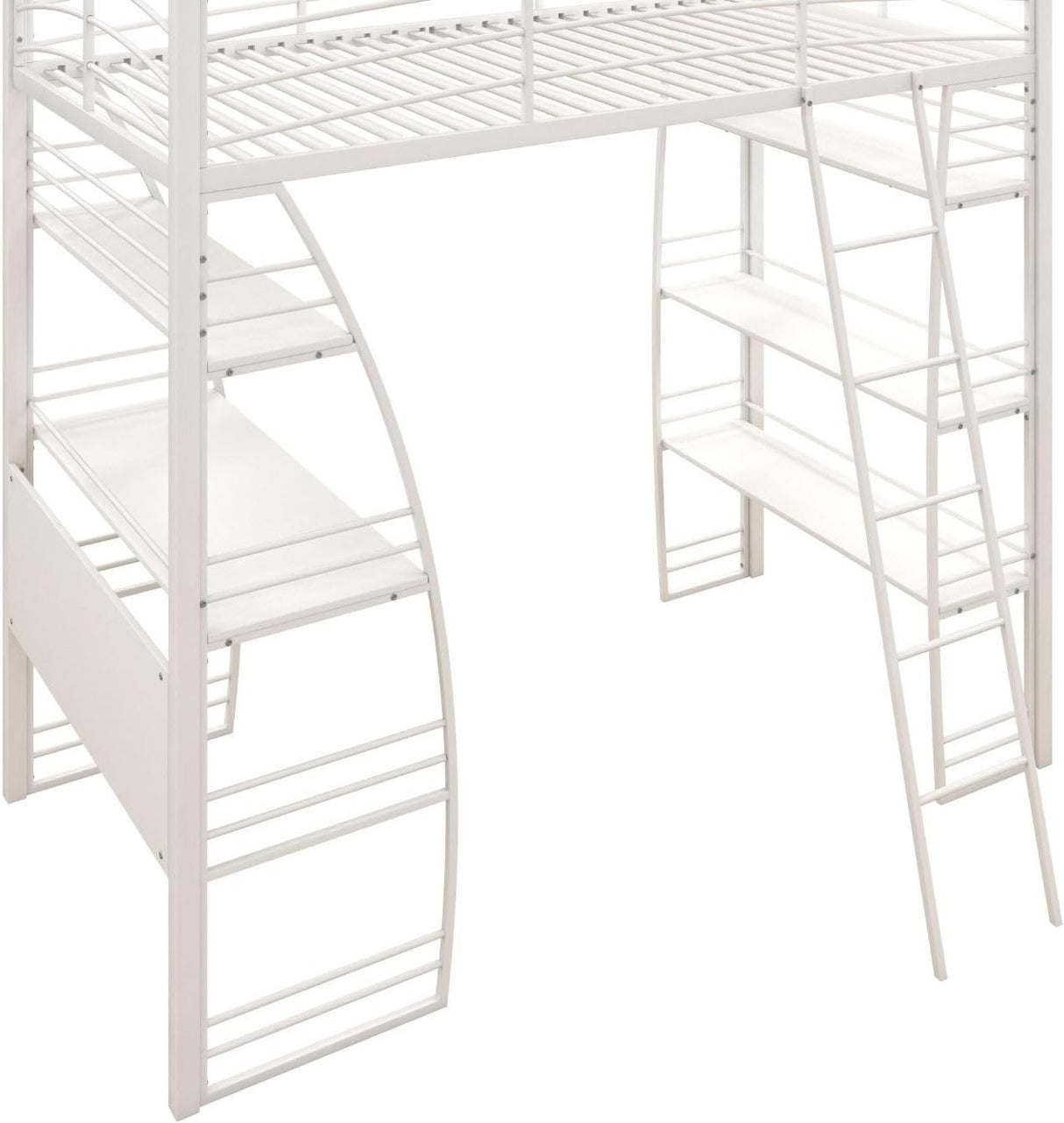 Studio Twin Loft Bed, White