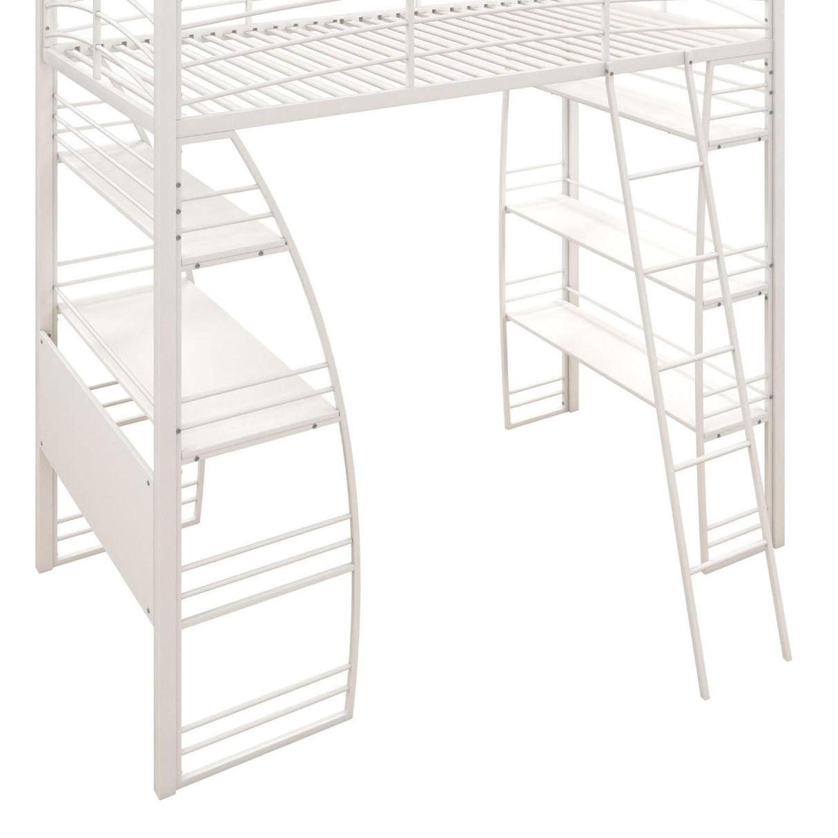 Studio Twin Loft Bed, White