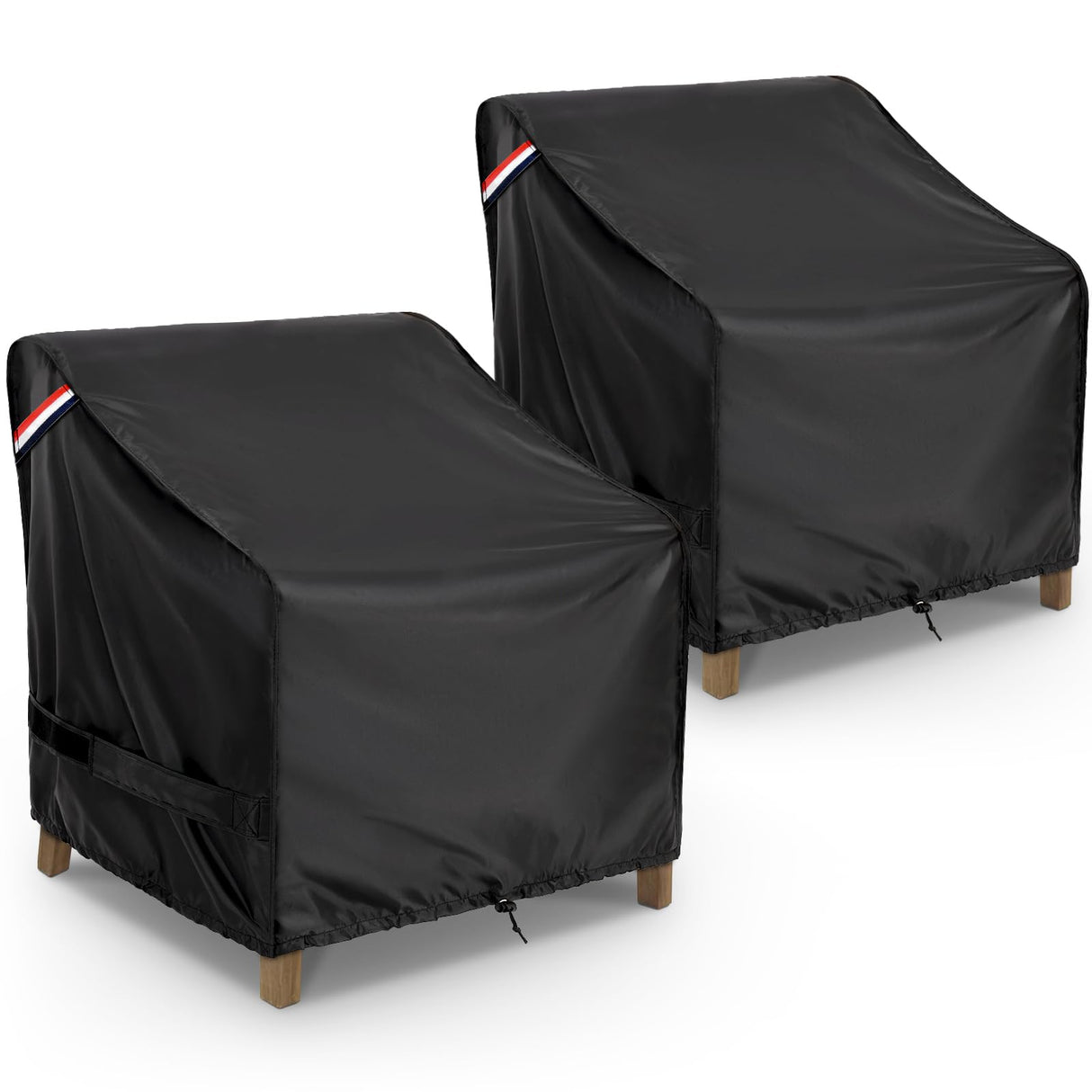 Patio Furniture Covers Waterproof 32W x 37D x 36H inches 2 Pack