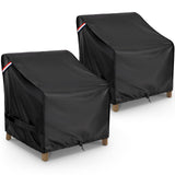 Patio Furniture Covers Waterproof 32W x 37D x 36H inches 2 Pack