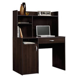 Beginnings Transitional Desk with Hutch, Cinnamon Cherry finish