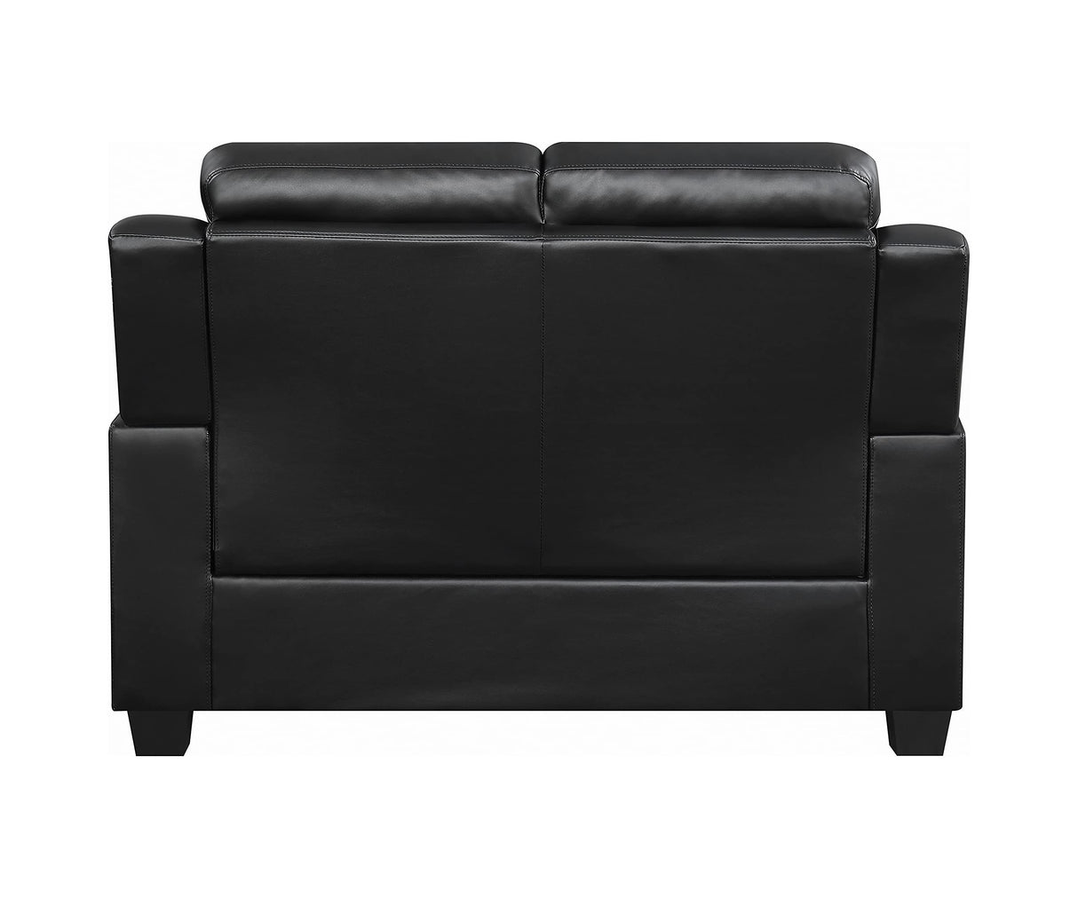 Finley Tufted Upholstered Loveseat Black