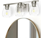 Bathroom Vanity Light, 3-Light Vanity Lighting Fixtures, Bathroom Light Fixtures Over Mirror