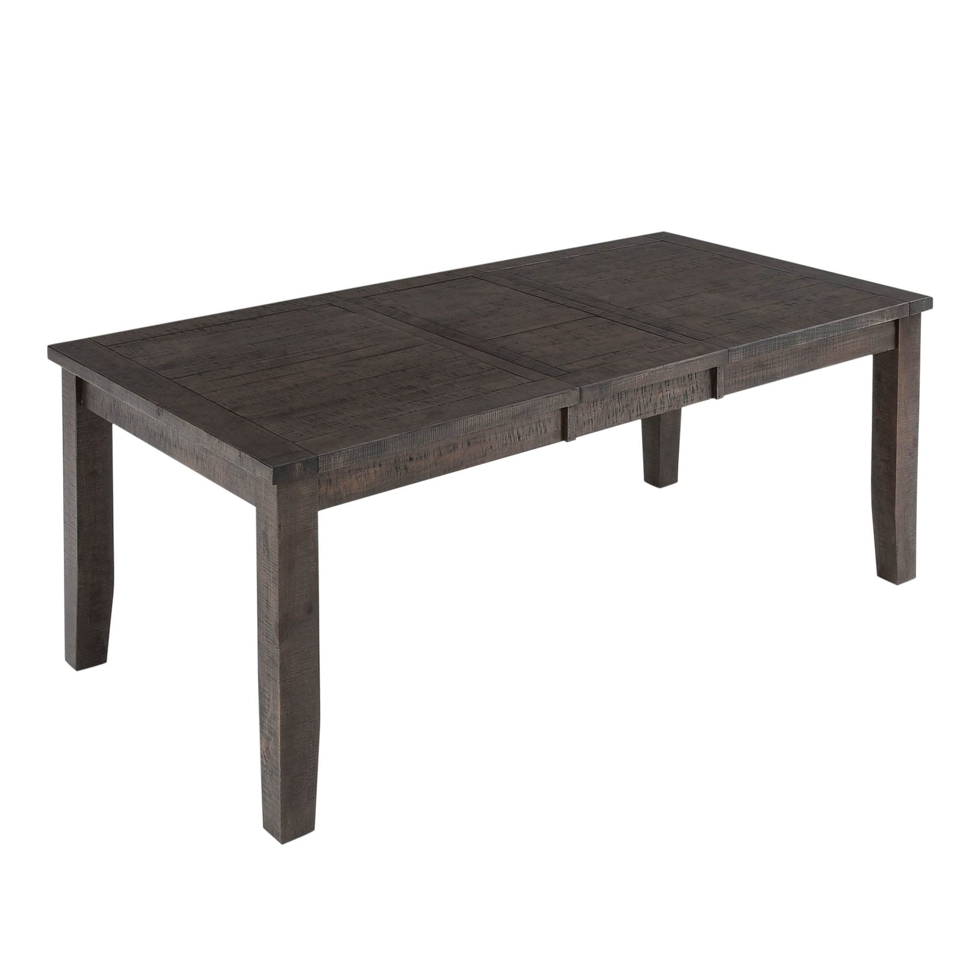 Willow Creek Solid Pine 78" Extension Dining Table