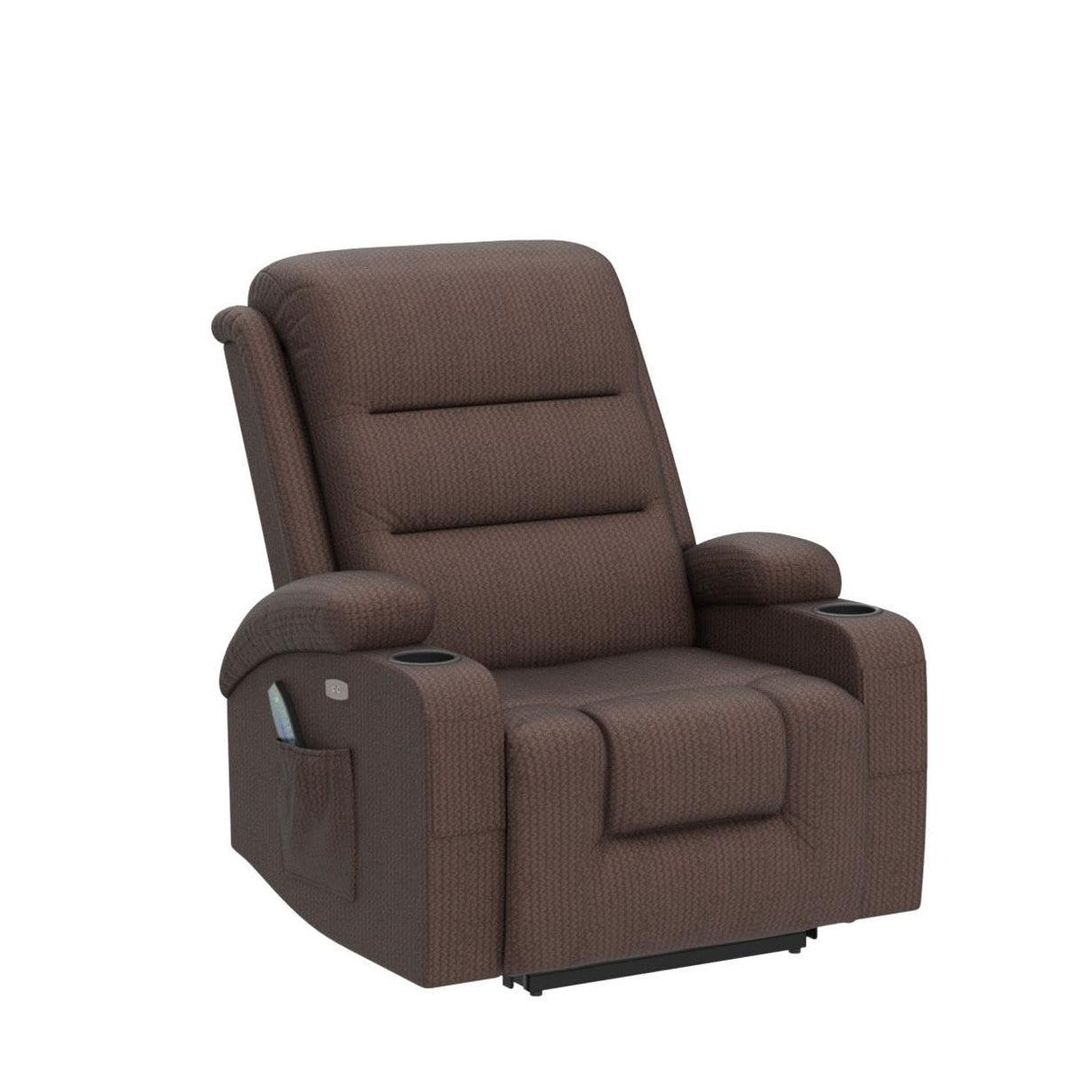 Lift Recliner Chair - Lift Recliner Chairs for Elderly - Lift Chair with Massage and Heat - Electric Power Lift Recliner with USB Port, 2 Cup Holders, 4 Pockets for Living Room, Velete