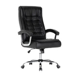 Executive Office Chair Adjustable Leather Chair High Back Swivel Office Desk Chair