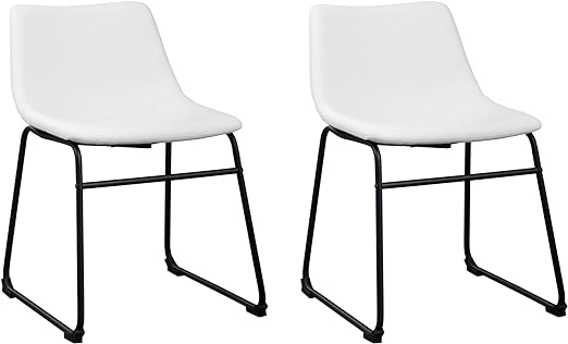 Centiar Mid Century Dining Room Bucket Chair, 2 Count