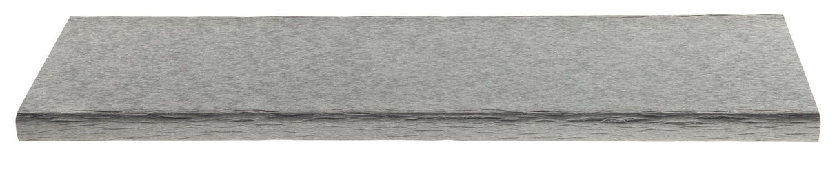 NCW2280GY Nautical Wheeled Chaise with Stackable Arms, Slate Grey