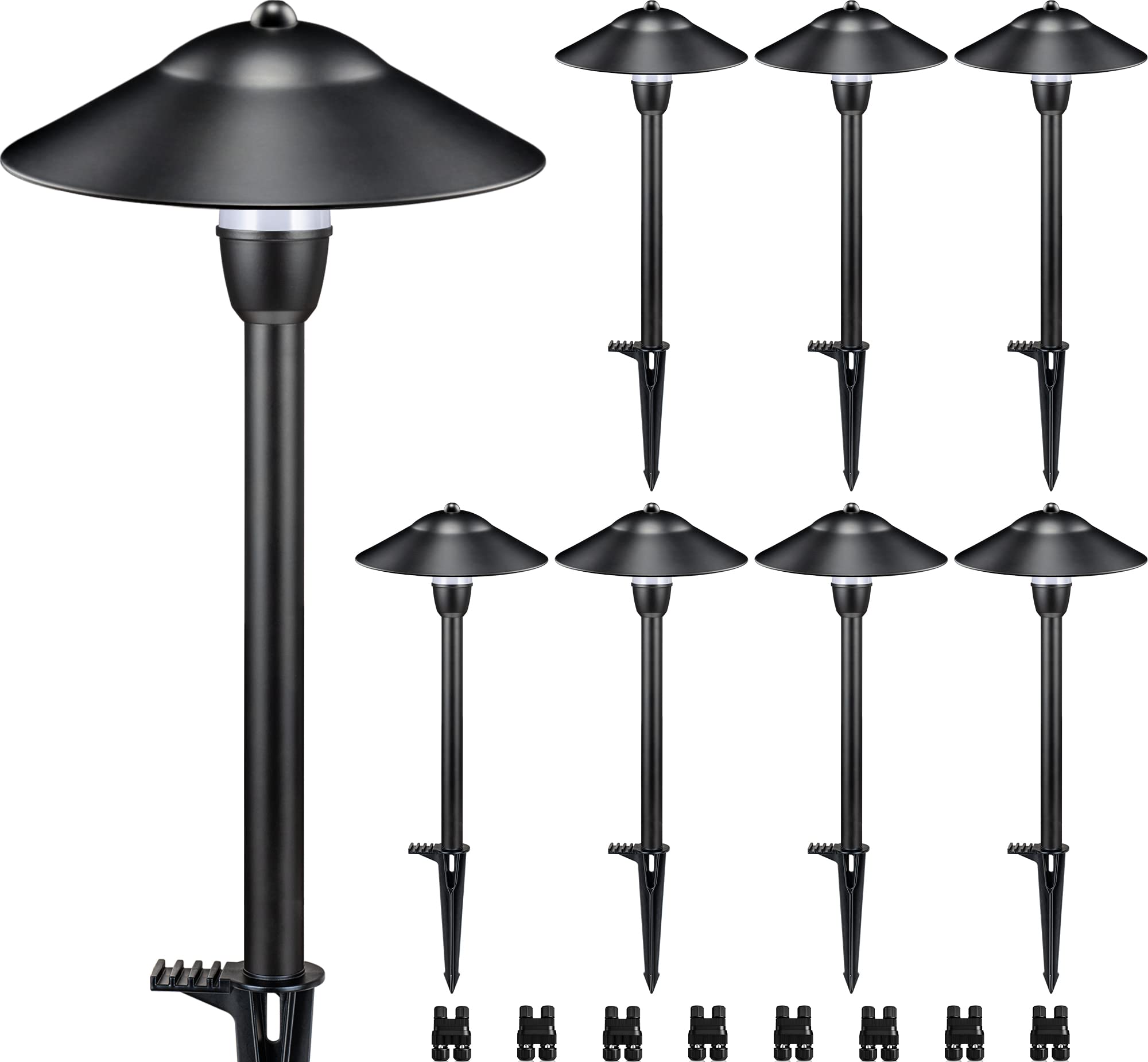 LED Landscape Lights - Low Voltage Pathway 3W 12-24V Aluminum Path