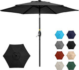 7.5' Outdoor Patio Umbrella, Patio Umbrella, Market Umbrella