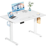 Standing Desk, 48 Inch Ergonomic Adjustable Height Electric Sit Stand Up Down C